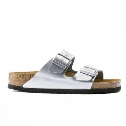 BIRKENSTOCK ARIZONA SILVER DONNA -Strada Moda birkenstock 1012283 arizona silver donna tutti sandali donna 044801901 silv 5
