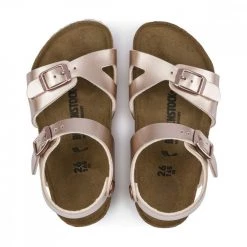 BIRKENSTOCK RIO COPPER BAMBINA -Strada Moda birkenstock 1012520 rio copper bambina tutti sandali bambino 040760901 copp 3