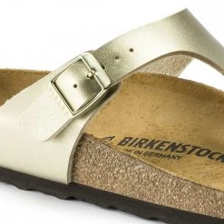 BIRKENSTOCK GIZEH GOLD DONNA -Strada Moda birkenstock 1016108 gizeh gold donna tutti sandali donna 044802001 gold 6