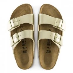 BIRKENSTOCK ARIZONA GOLD DONNA -Strada Moda birkenstock 1016111 arizona gold donna tutti sandali donna 044802101 gold 3