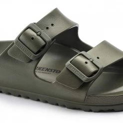 BIRKENSTOCK ARIZONA EVA KAKHI DONNA -Strada Moda birkenstock 1019152 arizona eva kakhi donna tutti sandali donna 044802601 kakh 6