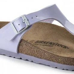BIRKENSTOCK GIZEH PURPLE PATENT DONNA -Strada Moda birkenstock 1021405 gizeh purple patent donna tutti sandali donna 044803301 purp 6