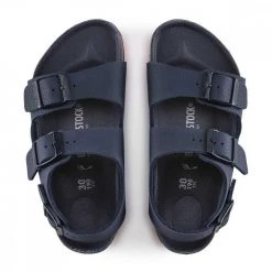 BIRKENSTOCK MILANO BLUE RED BAMBINO 24 35 -Strada Moda birkenstock 1022211 milano blue red bambino 24 35 tutti sandali bambino 044804001 blre 3