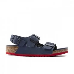 BIRKENSTOCK MILANO BLUE RED BAMBINO 24 35 -Strada Moda birkenstock 1022211 milano blue red bambino 24 35 tutti sandali bambino 044804001 blre 5
