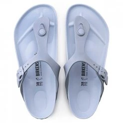 BIRKENSTOCK GIZEH EVA DUSTY BLUE DONNA -Strada Moda birkenstock 1022408 gizeh eva dusty blue donna tutti sandali donna 044804101 dusty 3