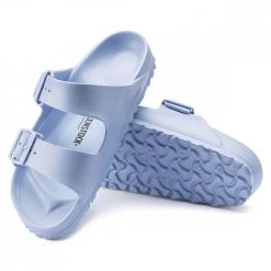 BIRKENSTOCK ARIZONA EVA DUSTY BLUE DONNA -Strada Moda birkenstock 1022510 arizona eva dusty blue donna tutti sandali donna 044803801 dusty 2