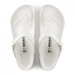 BIRKENSTOCK GIZEH EVA WHITE Bianco -Strada Moda birkenstock 128221 gizeh eva white tutti sandali uomo 042591301 wht 3