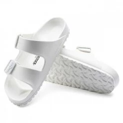 BIRKENSTOCK ARIZONA EVA WHITE DONNA Bianco -Strada Moda birkenstock 129443 arizona eva white donna tutti sandali donna 042591701 wht 2
