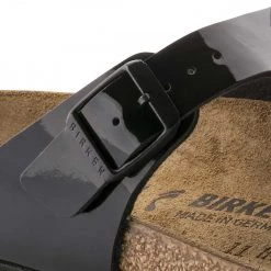 BIRKENSTOCK GIZEH BLACK PATENT DONNA -Strada Moda birkenstock 43661 gizeh black patent donna tutti sandali donna 044804301 blk 6