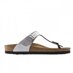 BIRKENSTOCK GIZEH SILVER DONNA -Strada Moda birkenstock 43851 gizeh silver donna tutti sandali donna 044804401 silv 5