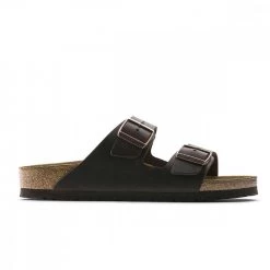 BIRKENSTOCK ARIZONA HABANA NERO -Strada Moda birkenstock 552113 arizona habana pelle tutti sandali uomo 042591901 blk 5
