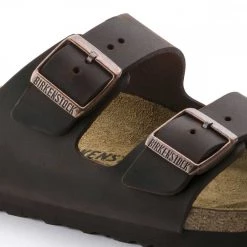 BIRKENSTOCK ARIZONA HABANA NERO -Strada Moda birkenstock 552113 arizona habana pelle tutti sandali uomo 042591901 blk 6