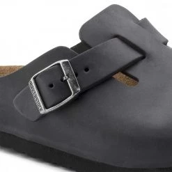 BIRKENSTOCK BOSTON HAVANA DONNA Nero -Strada Moda birkenstock 59463 boston havana donna tutti sandali donna 040761501 blk 6