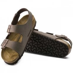 BIRKENSTOCK MILANO MOKA Marrone -Strada Moda birkenstock 634503 milano moka tutti sandali uomo 022007001 moka 2