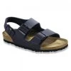 BIRKENSTOCK MILANO BLU BASALTO 2 BIRKENSTOCK MILANO BLU BASALTO -Strada Moda birkenstock 634513 milano blu basalto tutti sandali uomo 027318501 basa 1