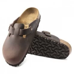 BIRKENSTOCK BOSTON HABANA -Strada Moda birkenstock 860133 boston habana tutti sandali uomo 044804701 haba 2