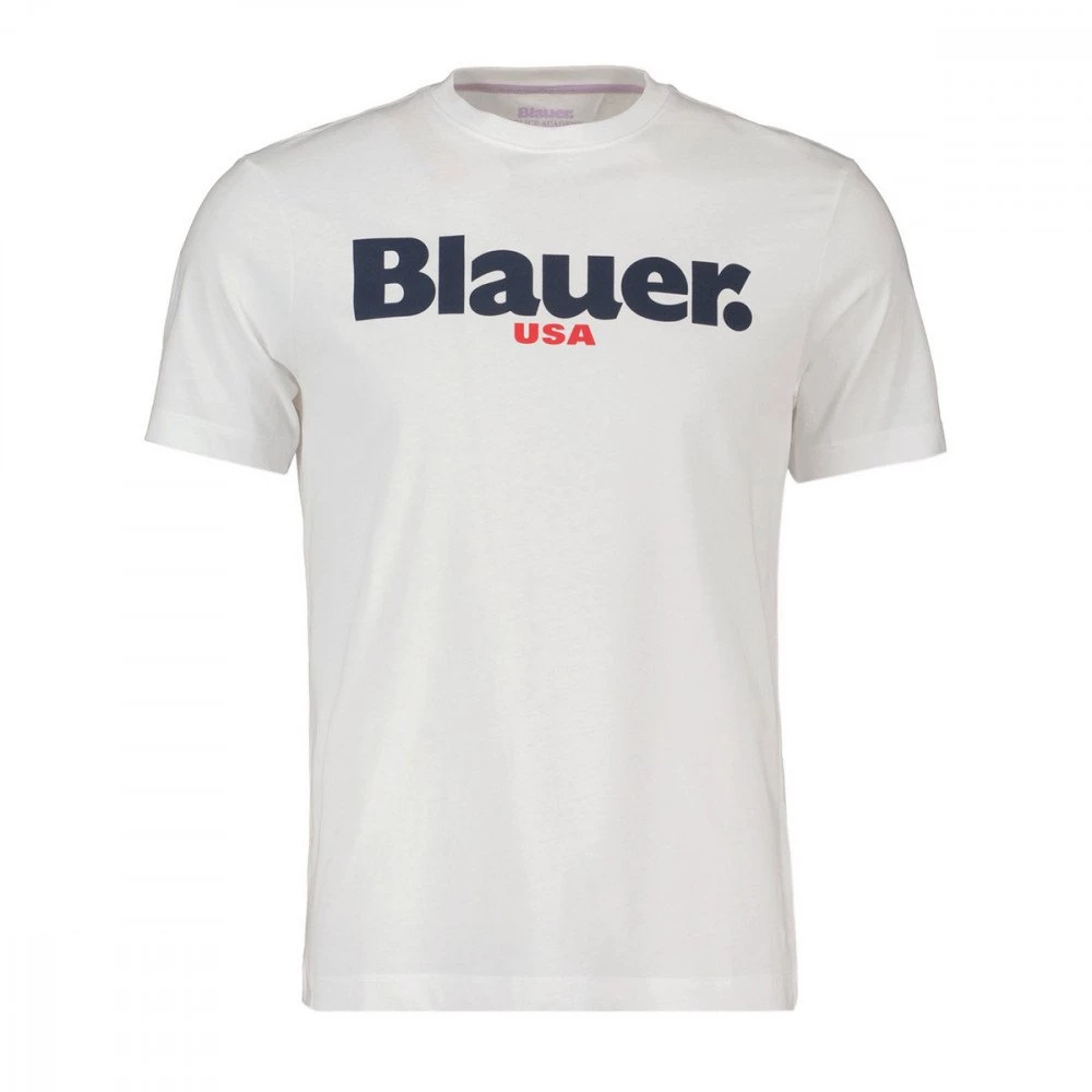 BLAUER T-SHIRT LOGO Bianco 3 BLAUER T-SHIRT LOGO Bianco