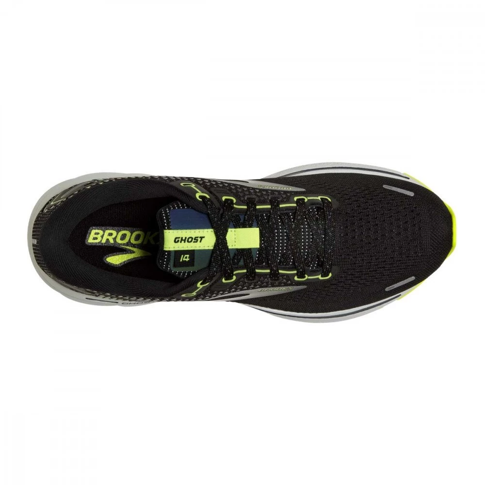 BROOKS GHOST 14 RUN VISIBLE Nero 6 BROOKS GHOST 14 RUN VISIBLE Nero - immagine 4