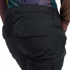 BURTON PANTALONI GLORIA STRETCH INSULATED 2L DONNA Nero -Strada Moda burton 205551 pantaloni gloria stretch insulated 2l donna abbigliamento snowboard donna 045652801 001 5
