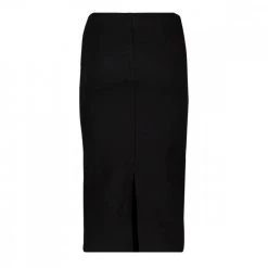 CALVIN KLEIN JEANS GONNA MIDI LOGO DONNA Nero -Strada Moda calvin klein jeans j20j217643 gonna midi logo donna casual donna 044968101 beh 2