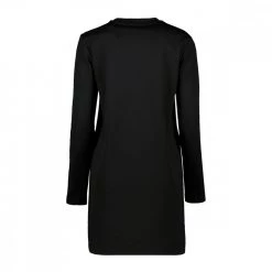 CALVIN KLEIN JEANS ABITO PUNTO MILANO LOGO REPEAT DONNA Nero -Strada Moda calvin klein jeans j20j217686 abito punto milano logo repeat donna casual donna 044968501 beh 2