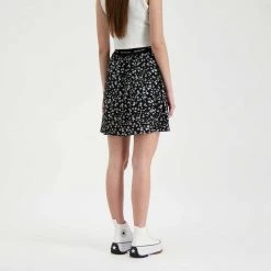 CALVIN KLEIN JEANS GONNA REPEAT LOGO ELASTIC DONNA Nero -Strada Moda calvin klein jeans j20j218193 gonna repeat logo elastic donna casual donna 044971401 0gl 4