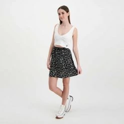 CALVIN KLEIN JEANS GONNA REPEAT LOGO ELASTIC DONNA Nero -Strada Moda calvin klein jeans j20j218193 gonna repeat logo elastic donna casual donna 044971401 0gl 5