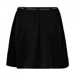 CALVIN KLEIN JEANS GONNA REPEAT LOGO ELASTIC DONNA Nero -Strada Moda calvin klein jeans j20j218193 gonna repeat logo elastic donna casual donna 044971501 beh 2