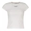 CALVIN KLEIN JEANS T-SHIRT STACKED LOGO DONNA Bianco