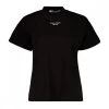 CALVIN KLEIN JEANS T-SHIRT STACKED LOGO LOOSE DONNA Nero -Strada Moda calvin klein jeans j20j218708 t shirt stacked logo loose donna casual donna 044973001 beh 1