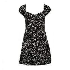 CALVIN KLEIN JEANS ABITO OFF SHOULDER DONNA Nero