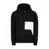CALVIN KLEIN JEANS FELPA CON CAPPUCCIO LOGO COLOR BLOCK Nero -Strada Moda calvin klein jeans j30j319697 felpa cappuccio color block casual uomo 044624001 beh 1