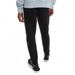 CALVIN KLEIN JEANS PANTALONI MONOGRAM Nero -Strada Moda calvin klein jeans j30j319773 pantaloni monogram casual uomo 044624901 beh 3
