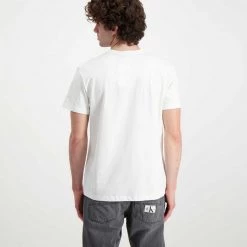 CALVIN KLEIN JEANS T-SHIRT POCKET LOGO Bianco -Strada Moda calvin klein jeans j30j320192 t shirt pocket logo casual uomo 044627001 yaf 3