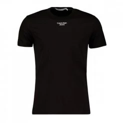 CALVIN KLEIN JEANS T-SHIRT STACKED LOGO Nero