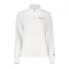 CHAMPION FELPA FULL ZIP LOGO PICCOLO DONNA Bianco -Strada Moda champion 114863 felpa full zip logo piccolo donna sport style donna 044766501 ww001 1