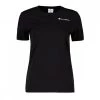 CHAMPION T-SHIRT LOGO PICCOLO DONNA Nero