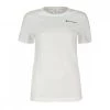 CHAMPION T-SHIRT LOGO PICCOLO DONNA Bianco