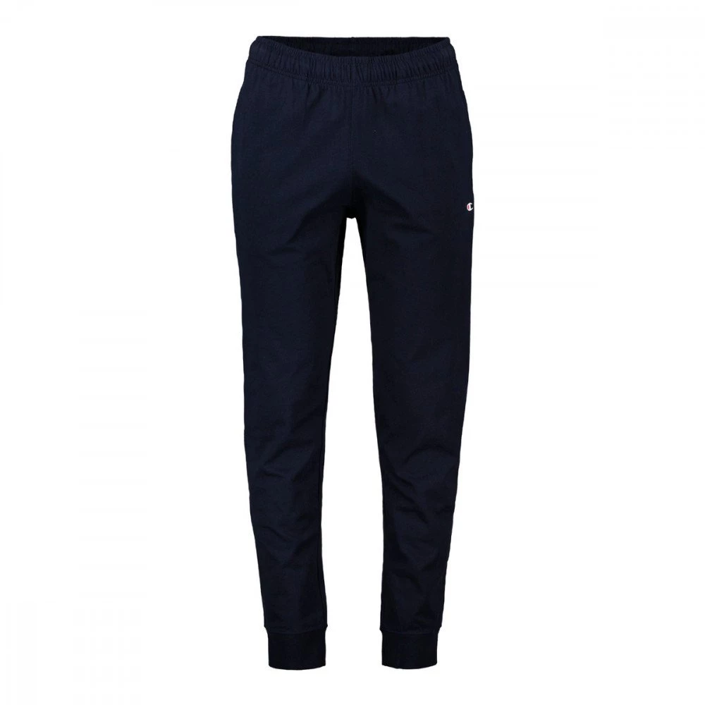 CHAMPION PANTALONI CON POLSINO AUTHENTIC JERSEY Blu 3 CHAMPION PANTALONI CON POLSINO AUTHENTIC JERSEY Blu