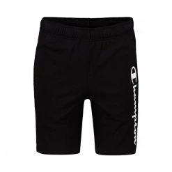 CHAMPION BERMUDA SCRITTA PRO JERSEY Nero