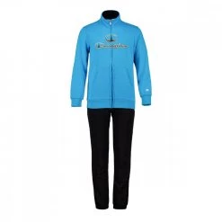 CHAMPION TUTA FULL ZIP ULTRA LIGHT BAMBINO Azzurro -Strada Moda champion 306035 tuta full zip ultra light bambino abbigliamento bambino 044765201 bs107 6