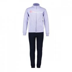 CHAMPION TUTA FULL ZIP GARZATA BAMBINA Blu, Viola -Strada Moda champion 404385 tuta full zip garzata bambina abbigliamento bambino 044723601 vs007 6