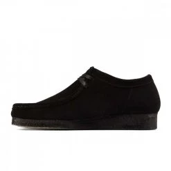 CLARKS WALLABEE Nero -Strada Moda clarks 155519 wallabee tutte sneaker uomo 041175701 blk 5