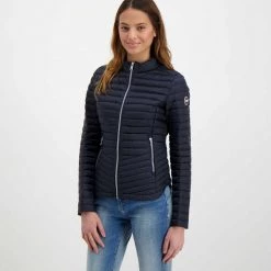 COLMAR ORIGINALS PIUMINO LEGGERO RECYCLED DONNA Blu -Strada Moda colmar originals md2141u9vx piumino leggero recycled donna giacconi donna 044983901 68 3