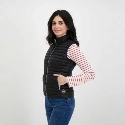 COLMAR ORIGINALS PIUMINO LEGGERO SMANICATO RECYCLED DONNA Nero -Strada Moda colmar originals md22229vx piumino leggero smanicato recycled donna giacconi donna 044984201 99 5