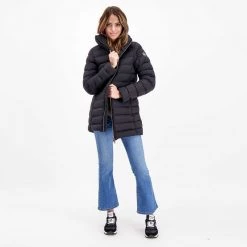 COLMAR ORIGINALS PIUMINO LUNGO STRETCH DONNA Nero -Strada Moda colmar originals md22402se piumino lungo stretch donna giacconi donna 039302301 99 6