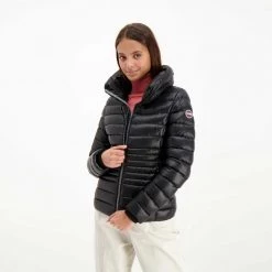 COLMAR ORIGINALS PIUMINO COLLO ALTO DONNA Nero 12 COLMAR ORIGINALS PIUMINO COLLO ALTO DONNA Nero -Strada Moda colmar originals md2253r5wg piumino collo alto donna giacconi donna 043865001 99 5