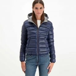 COLMAR ORIGINALS PIUMINO CON CAPPUCCIO DONNA Blu -Strada Moda colmar originals md22865wg piumino con cappuccio donna giacconi donna 043866401 68 3