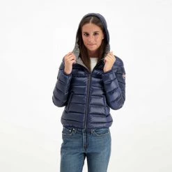 COLMAR ORIGINALS PIUMINO CON CAPPUCCIO DONNA Blu -Strada Moda colmar originals md22865wg piumino con cappuccio donna giacconi donna 043866401 68 5