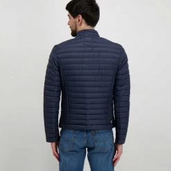 COLMAR ORIGINALS PIUMINO LEGGERO BIKER RECYCLED Blu -Strada Moda colmar originals mu12118vxpe22 piumino leggero biker recycled giacconi uomo 044985901 68 4